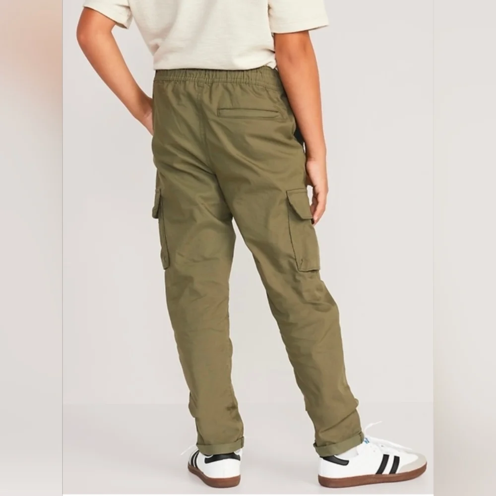 Old Navy Kids Olive Cargo Joggers